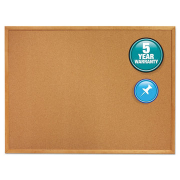 Quartet® Classic Series Cork Bulletin Board, 36x24, Black Aluminum Frame freeshipping - TVN Wholesale